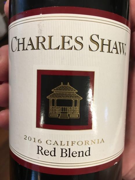 2016 Charles Shaw Red Blend - CellarTracker