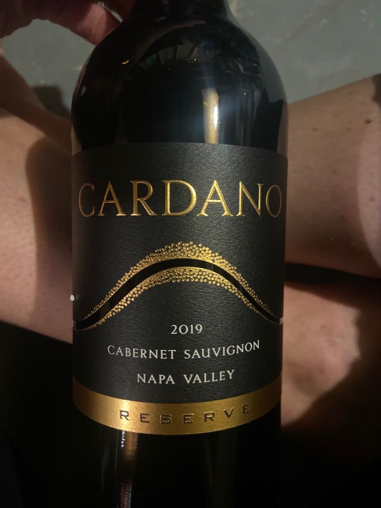 2018 Cardano Cabernet Sauvignon Reserve - CellarTracker