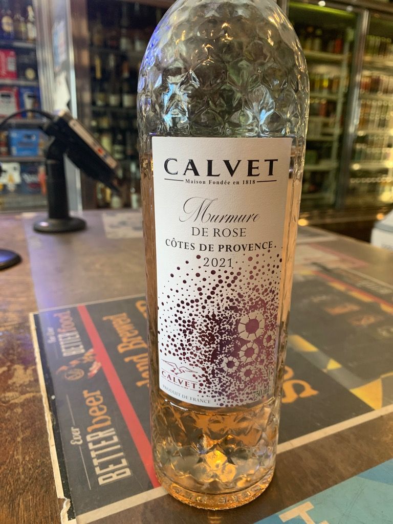 2021 Calvet Côtes de Provence Murmure de Rose, France, Provence, Côtes