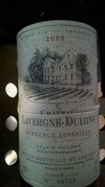 2011 Château Lavergne-Dulong - CellarTracker