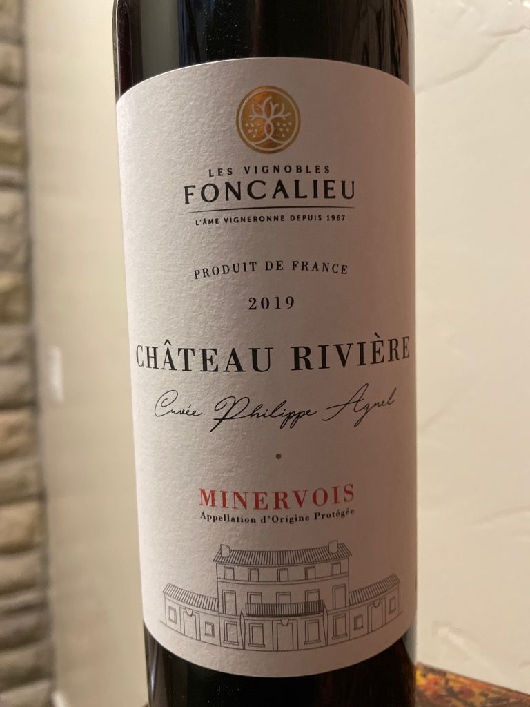 2019 Château Rivière Minervois Cuvée Prestige, France, Languedoc