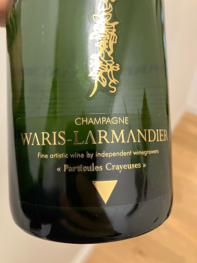 N.V. Waris-Larmandier Champagne Grand Cru Particules Crayeuses