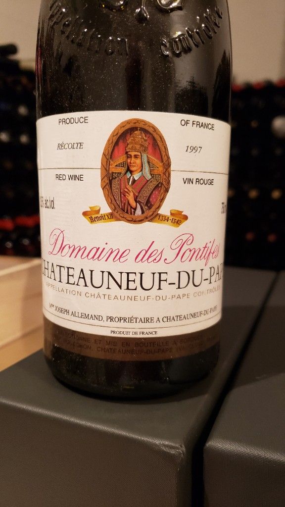 1986 Maison Bouachon ChâteauneufduPape Domaine des Pontifes, France