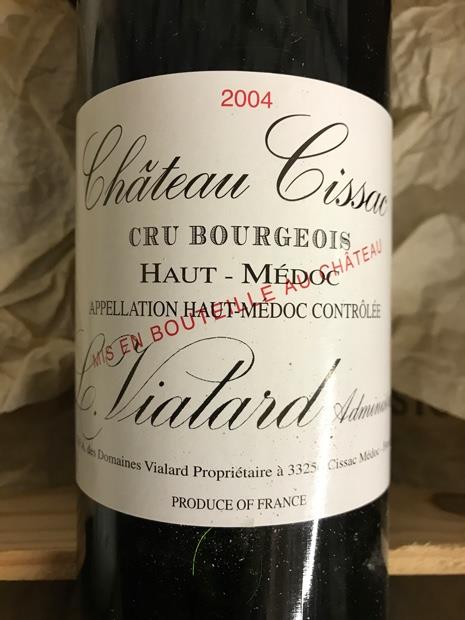2004 Château Cissac - CellarTracker