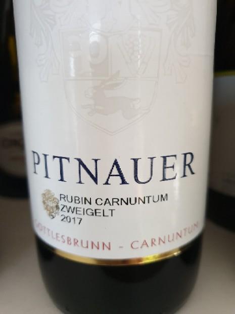 2020 Pitnauer Zweigelt Rubin Carnuntum Austria Niederösterreich Carnuntum Cellartracker