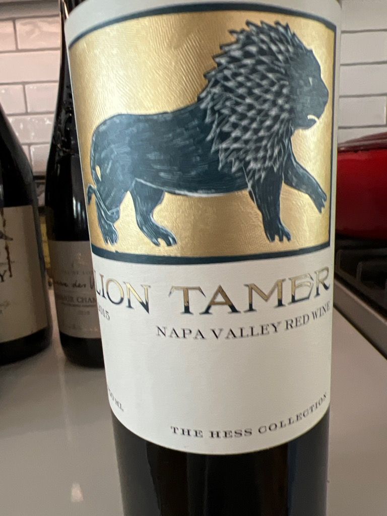 2018 The Hess Collection Cabernet Sauvignon Lion Tamer