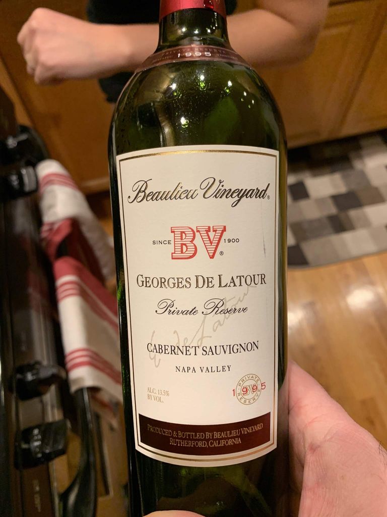 1995 Beaulieu Vineyard Cabernet Sauvignon Georges de Latour