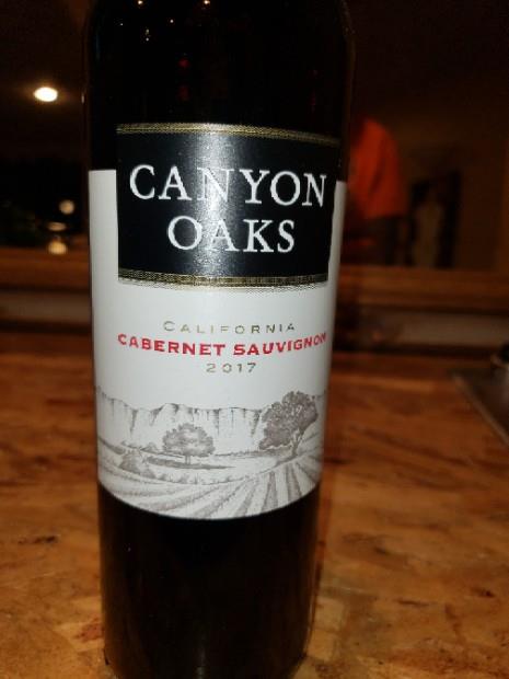 Canyon on sale oaks wine