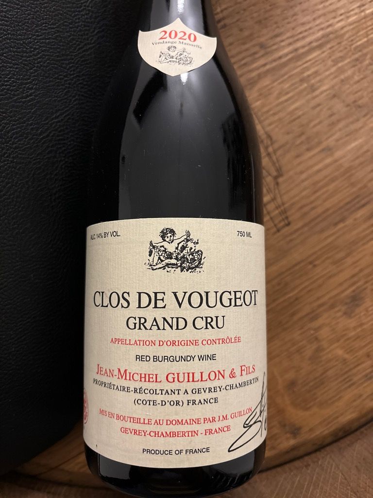 ギユマール・クレルク クロ　ド　ヴージョ　2010 ギユマール・クレルク クロ ド ヴージョ 2010 クロ ド ヴージョ 2009年