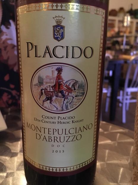 2016 Placido Montepulciano d'Abruzzo, Italy, Abruzzi, Montepulciano d ...