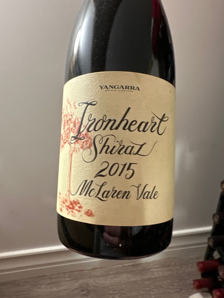 2014 Yangarra Estate Shiraz Ironheart - CellarTracker