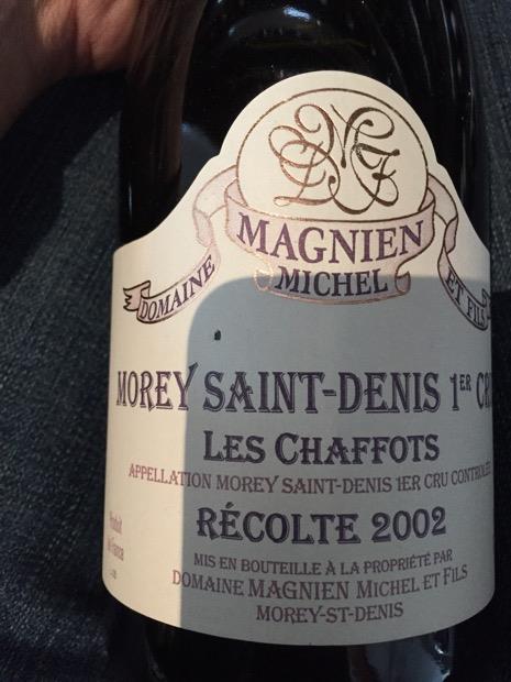 2002 Michel Magnien Morey St. Denis 1er Cru Les Chaffots