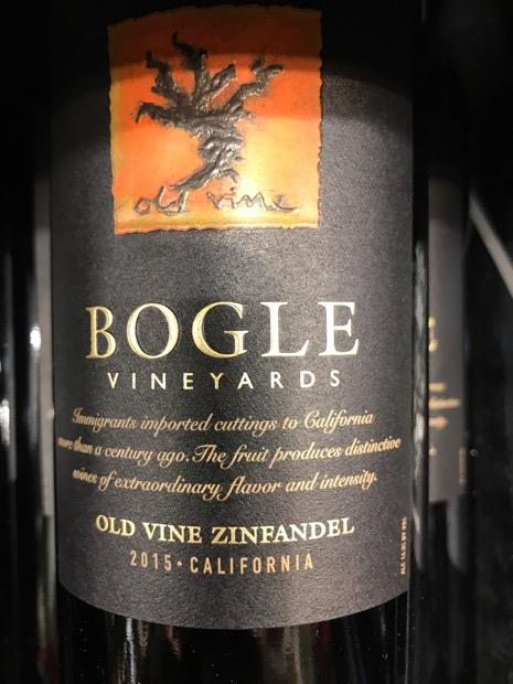 bogle vineyards old vine zinfandel