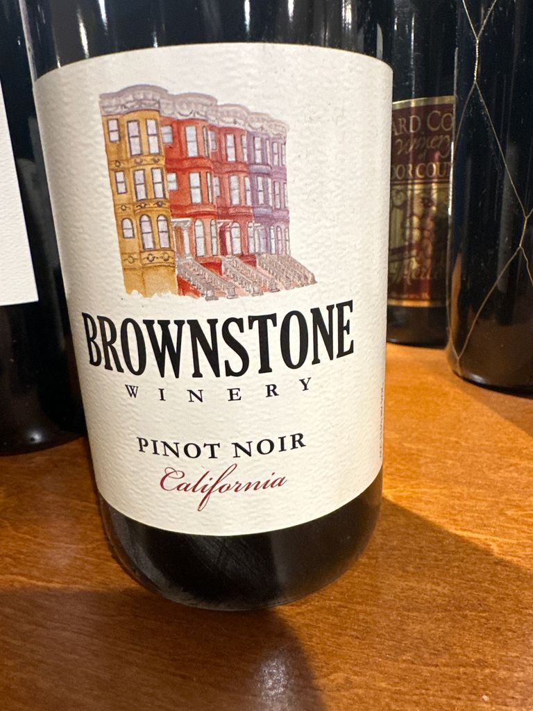 NV Brownstone Winery Pinot Noir, USA, California, Central Valley, Lodi CellarTracker
