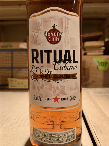 NV Havana Club Ritual Cubano, Cuba - CellarTracker