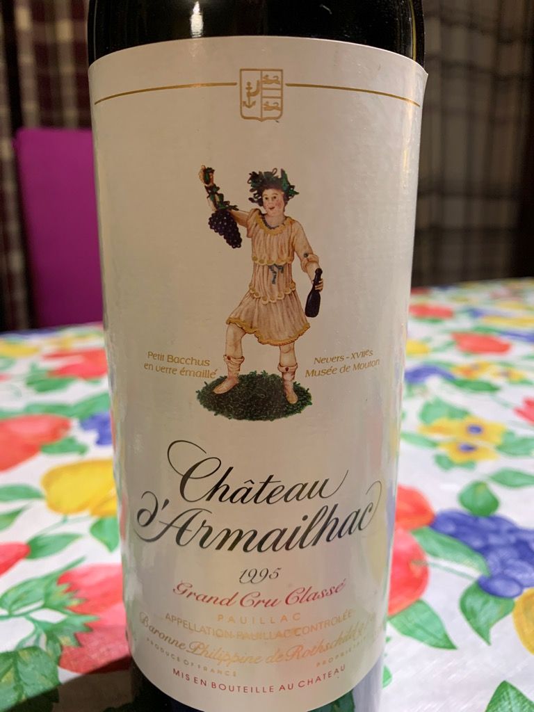 1995 Château d'Armailhac - CellarTracker