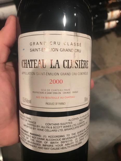2000 Château La Clusière - CellarTracker