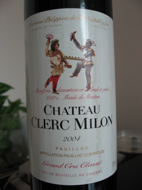 2004 Château Clerc Milon - CellarTracker