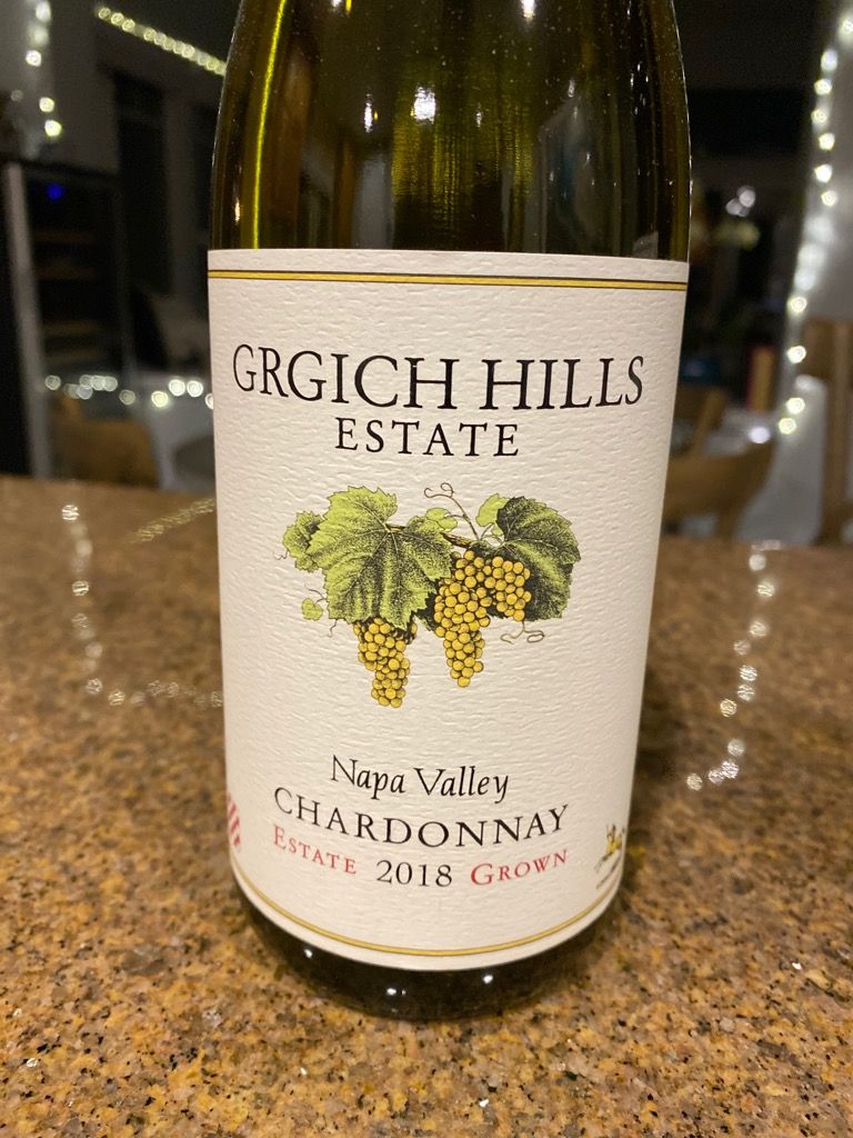 2018 Grgich Hills Chardonnay, USA, California, Napa Valley - CellarTracker