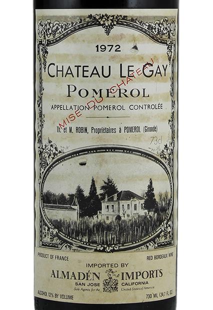 1982 Château Le Gay Pomerol - CellarTracker