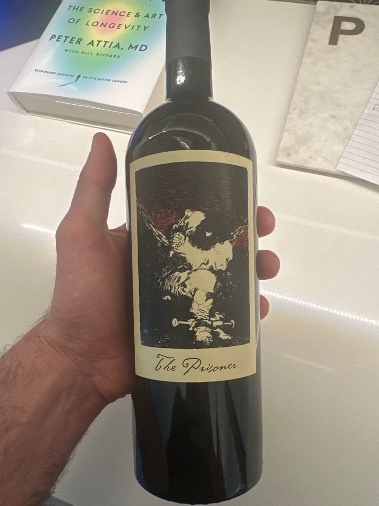 エターナリーサイレンス　ピノノワール　2018 PRISONER 2018 PINOT NOIR 
