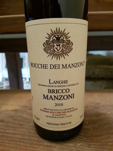 2010 Podere Rocche dei Manzoni Langhe Bricco Manzoni, Italy, Piedmont ...