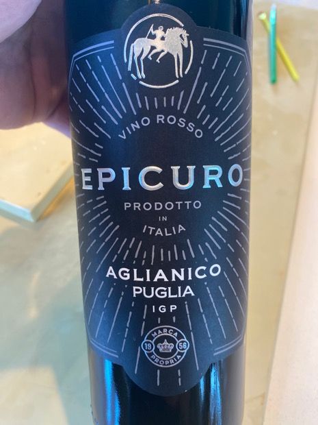 2018 Femar Vini Aglianico Epicuro Puglia Igt, Italy, Puglia, Puglia Igt 