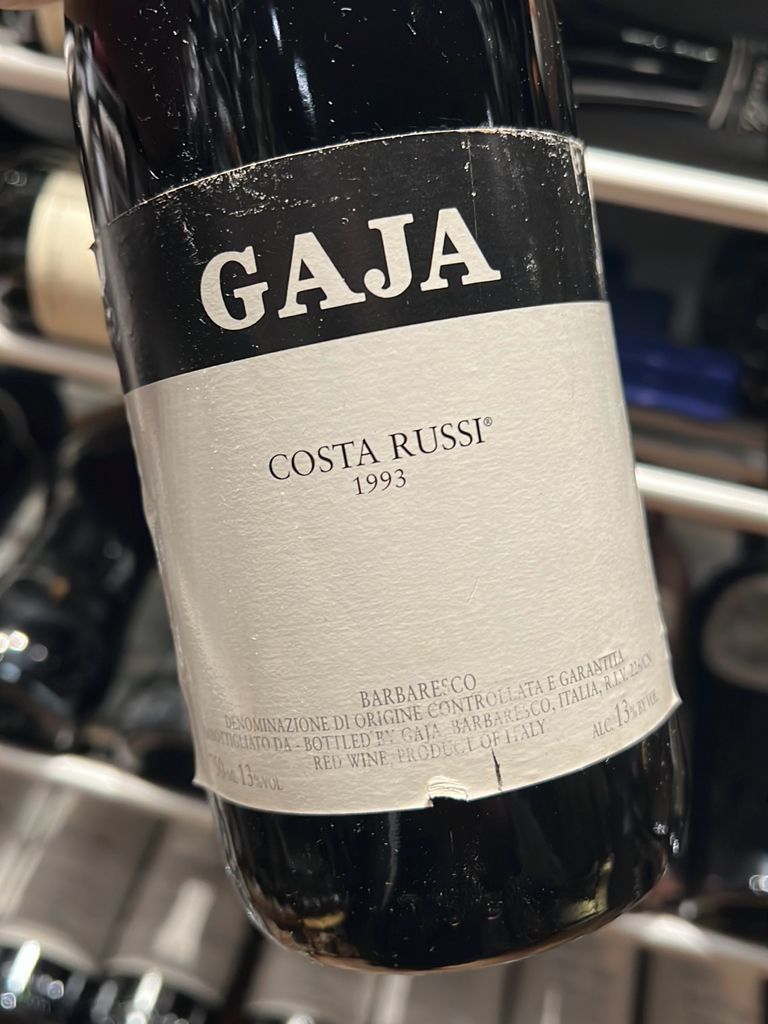 1993 Gaja Barbaresco Costa Russi - CellarTracker