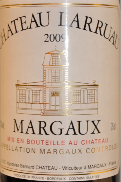 2009 Château Larruau Margaux France Bordeaux Médoc Margaux