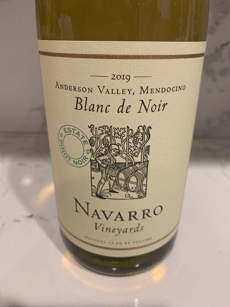 2019 Navarro Vineyards Pinot Noir Blanc de Noir CellarTracker