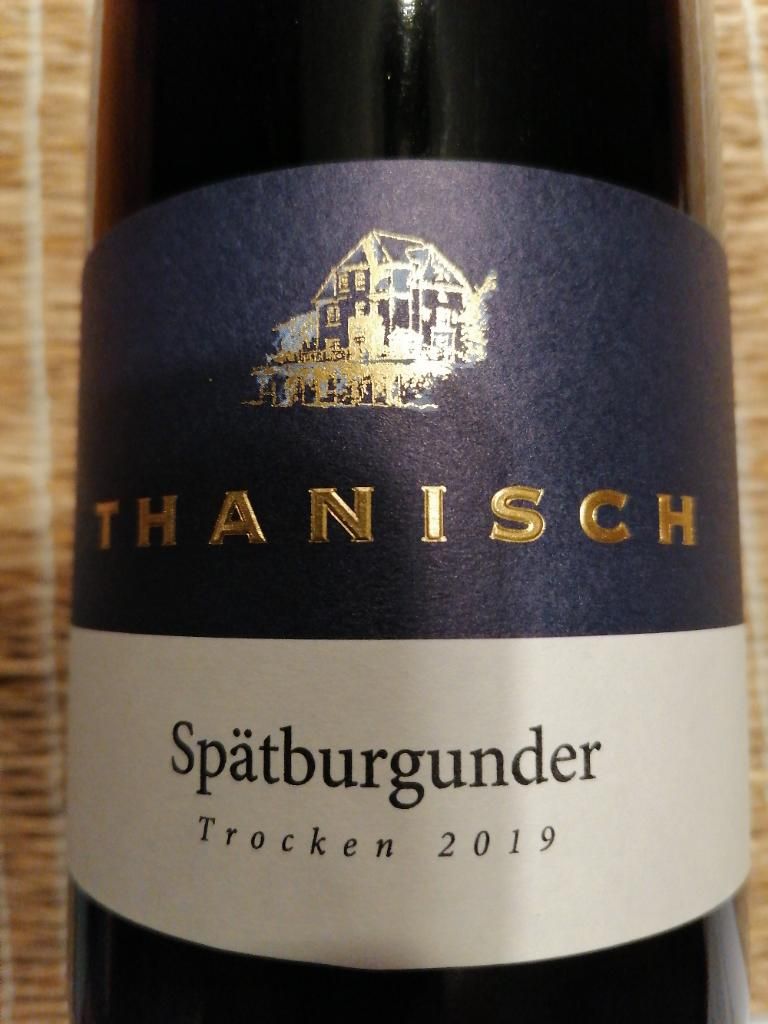 2019 Thanisch & Son Spätburgunder, Germany, Mosel Saar Ruwer ...
