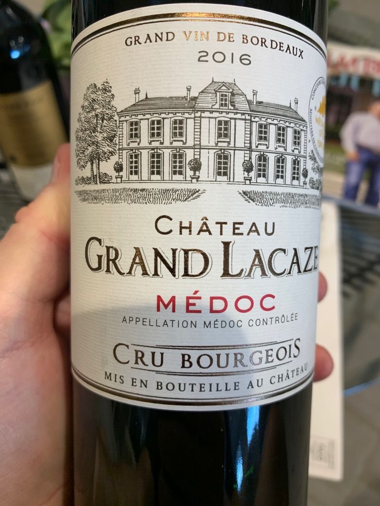 2016 Château Grand Lacaze, France, Bordeaux, Médoc CellarTracker