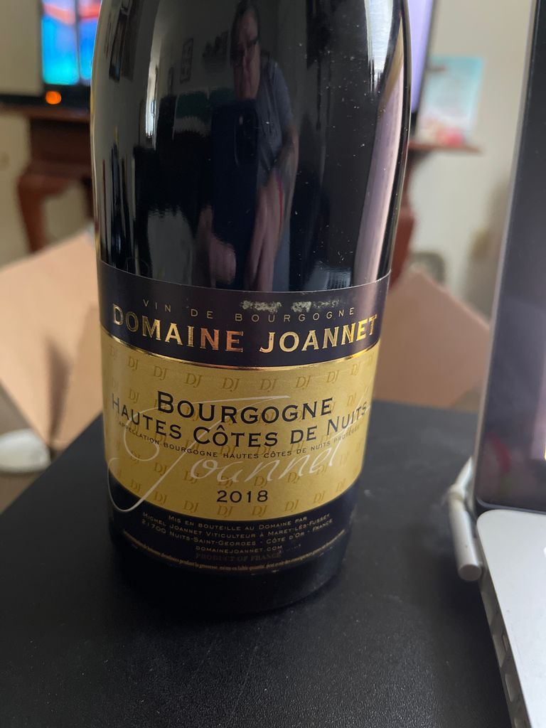 Bourgogne de Domaine Hautes-Côtes - 2019 Joannet CellarTracker Nuits