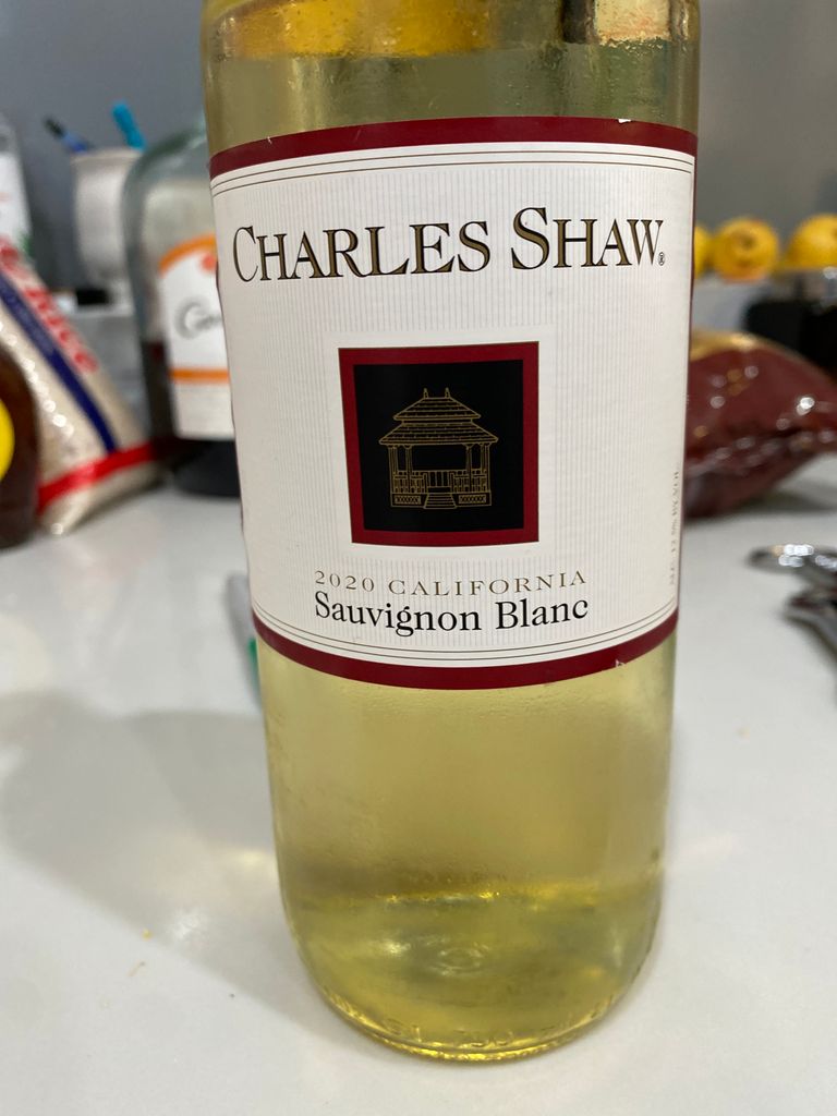 2020 Charles Shaw Sauvignon Blanc, USA, California CellarTracker