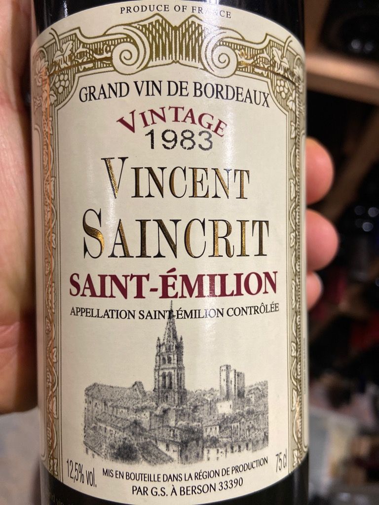 2005 Vincent Saincrit - CellarTracker