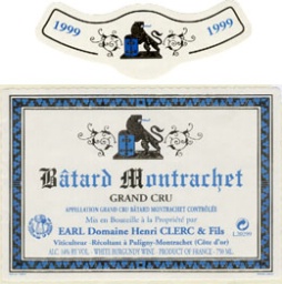 1983 Domaine Henri Clerc & Fils Bâtard-Montrachet - CellarTracker