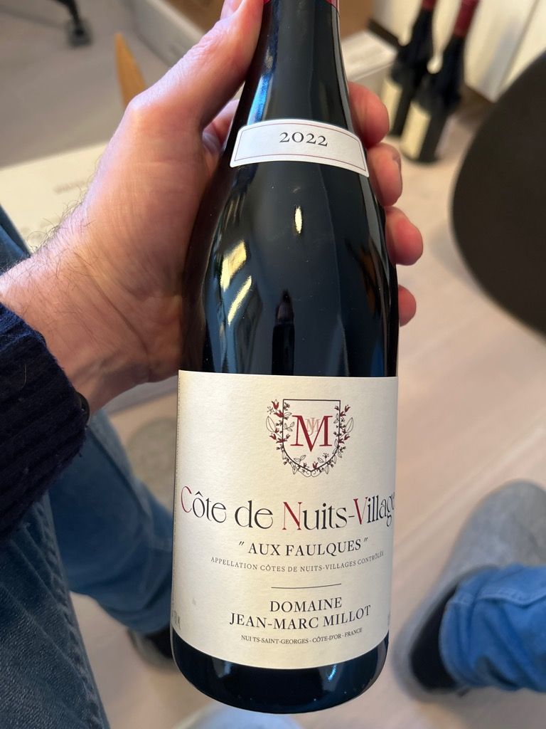 2023 Jean-Marc Millot Côte de Nuits Villages Aux Faulques