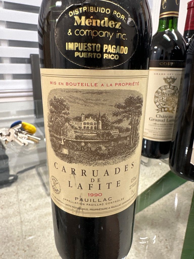 1990 Château Lafite Rothschild Carruades de Lafite - CellarTracker