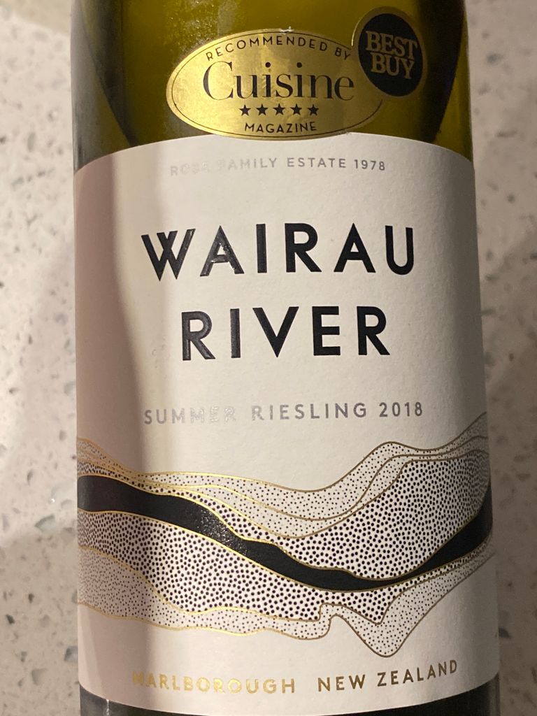 2010 Wairau River Riesling Summer Riesling, New Zealand, South Island