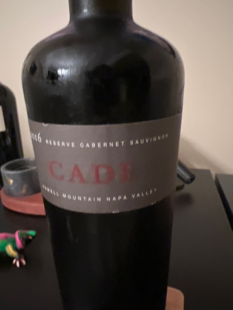 CADE ケード・エステート カベルネ・ソーヴィニヨン 750ml 2016 2016 Cade Cabernet Sauvignon Estate Howell Mountain