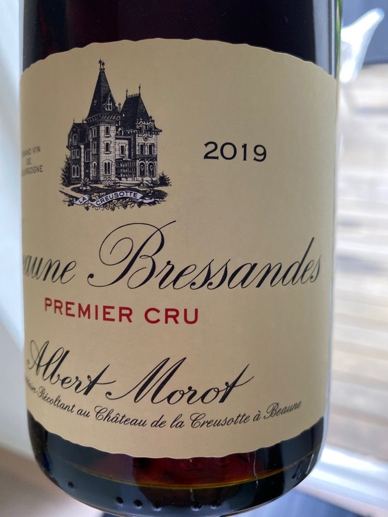 2019 Albert Morot Beaune 1er Cru Bressandes, France, Burgundy, Côte De ...