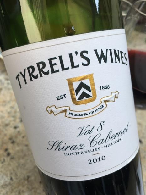 2018 Tyrrell's Vat 8 - CellarTracker