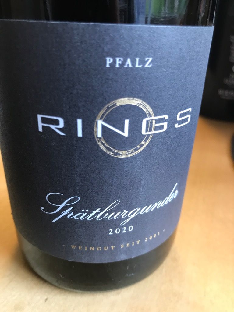 2020 Weingut Rings Spätburgunder, Germany, Pfalz - CellarTracker