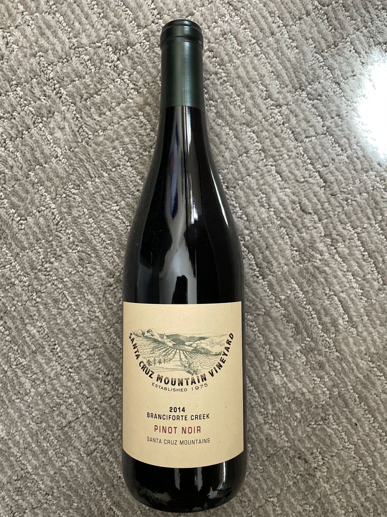 2014 Santa Cruz Mountain Vineyard Pinot Noir Branciforte Creek