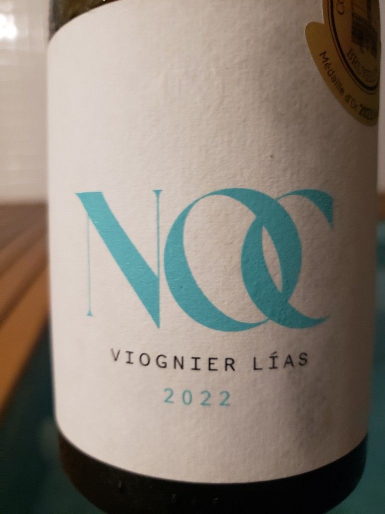 2022 Bodegas Noc Viognier Vino De La Tierra De Castilla Viognier Lías