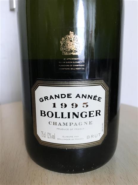 1997 Bollinger Champagne La Grande Année - CellarTracker