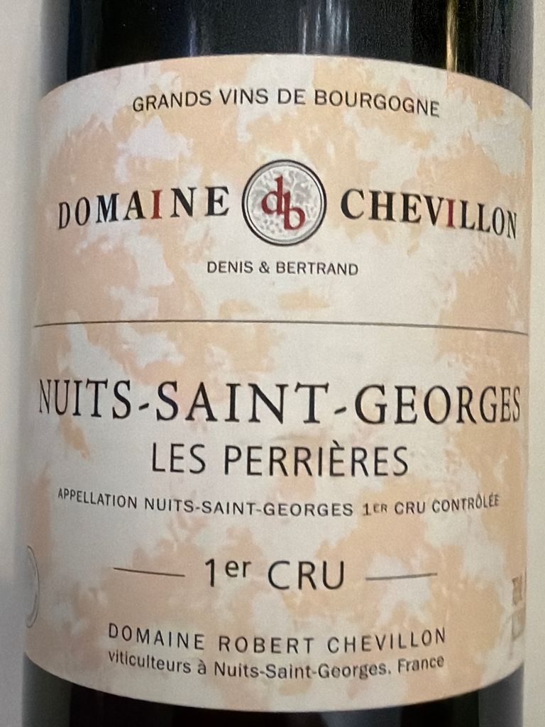 Beaune Les Perrières 2009 赤ワイン 2009 Domaine Robert Chevillon Nuits-Saint-Georges 1er Cru Les