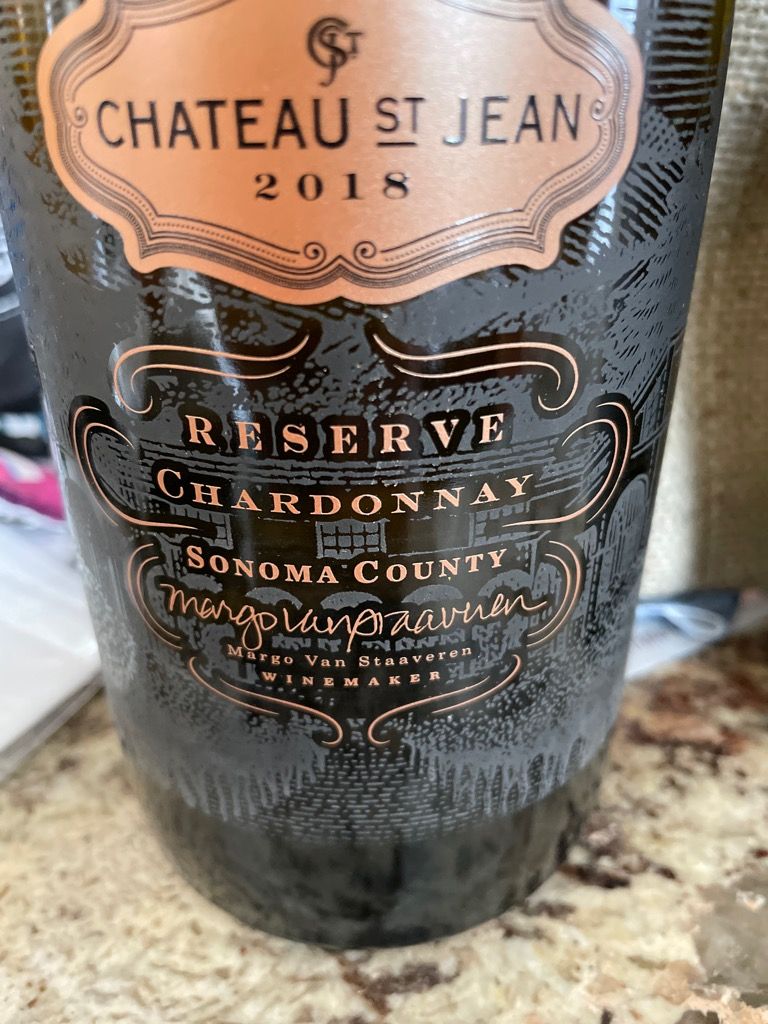 1992 Chateau St. Jean Chardonnay Reserve Robert Young Vineyard