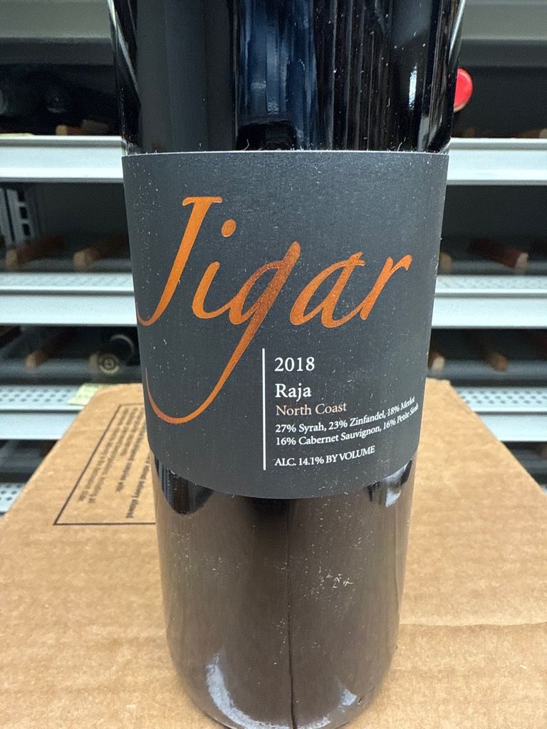 2018 Jigar Raja Cuvee - CellarTracker