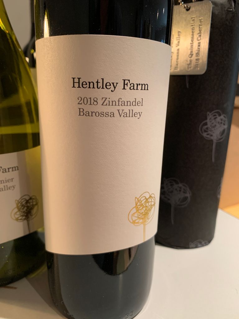 2018 Hentley Farm Zinfandel Barossa Valley Australia South Australia Barossa Barossa Valley Cellartracker